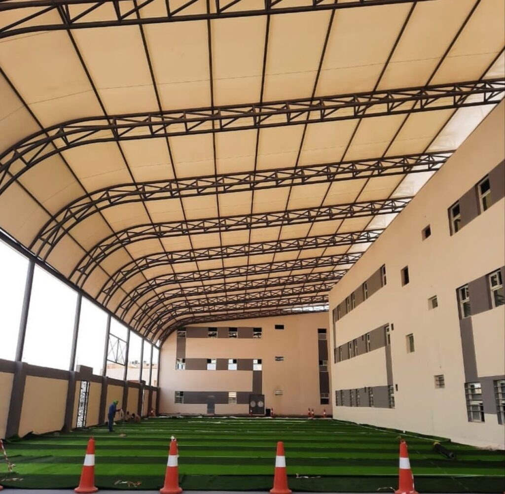 مظلات ساحات المدارس