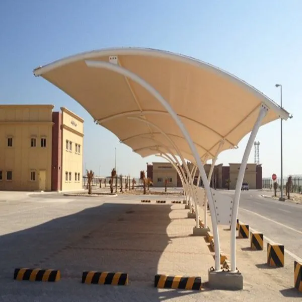 مظلات خارجية للسيارات للشركات والمؤسسات بالمدينة المنورة