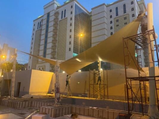 مظلات مشاريع حكومية وخاصة